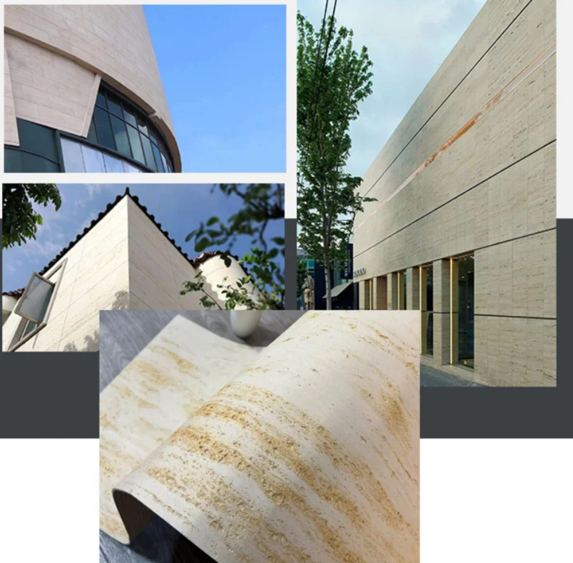 KOLIMA 1112 MEO TRAVERTINE  obklad na stenu flexibilný - obrázok 2