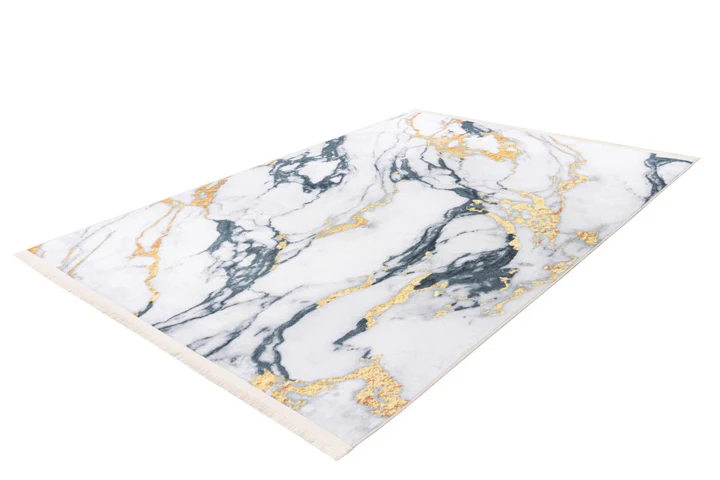 Kusový koberec Peri 200 gold/blue - zlato/modrý 160x220 cm - obrázok 3