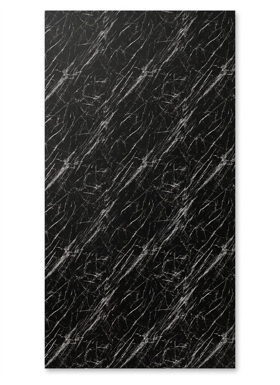 Karbónový stenový panel MEO CARBON 2,6x1,22 m – Čierno-strieborný / AB chromatický