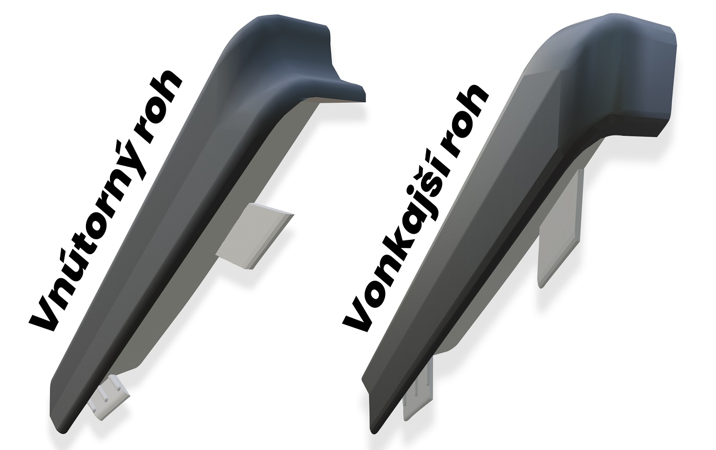 PRVKY QUADRO 60 SCHOD VNUT + VONK OCEL - obrázok 2