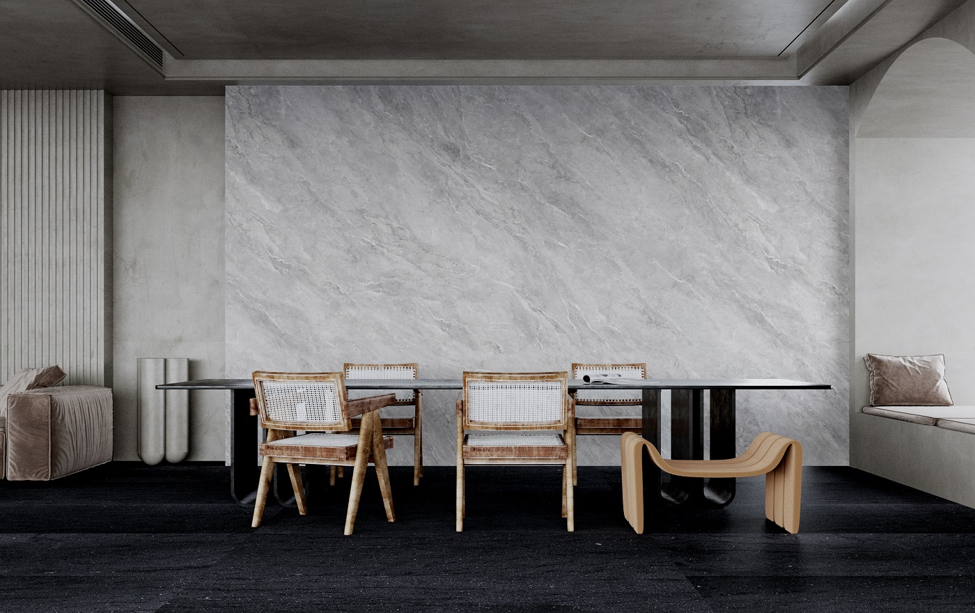 MEO MATTERHORN 3249HS1 high gloss XXL 120x260CM - obrázok 4