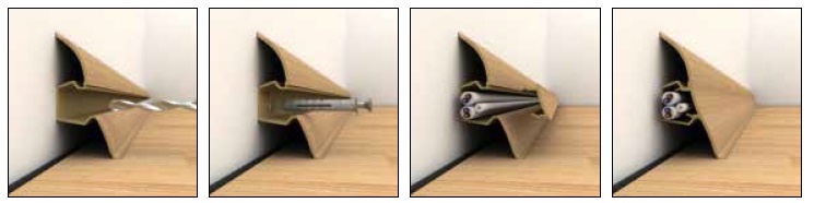 LISTA PVC ARBITON 55 DUB TMAVY 26 - obrázok 4