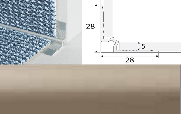 #EFFECTOR C31 SCHOD 28X28 CHAMPAGNE