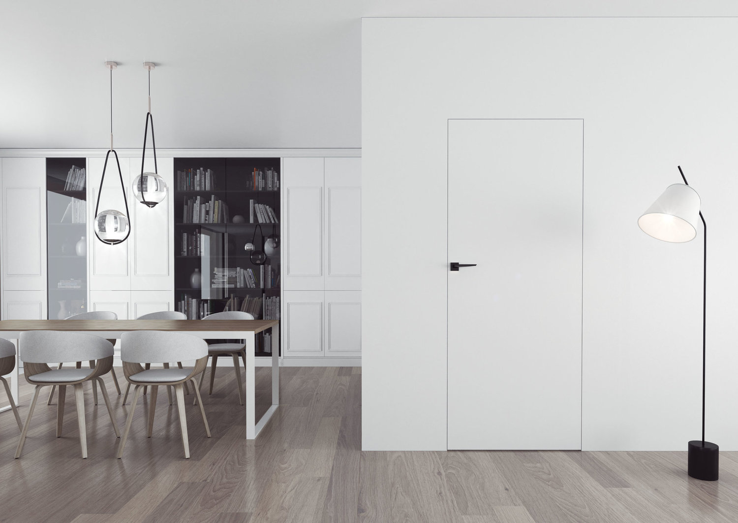 Dvere podmietkové SARA ECO 2 EXPRES DODANIE+ zárubňa 3 pánty +DTD - obrázok 2