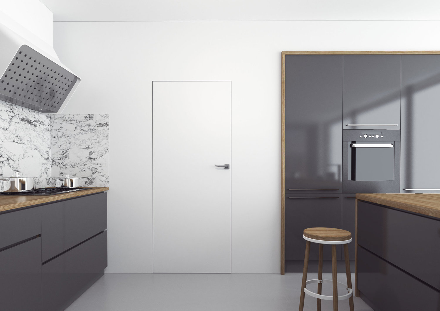 Dvere podmietkové SARA ECO 2 EXPRES DODANIE+ zárubňa 3 pánty +DTD - obrázok 4