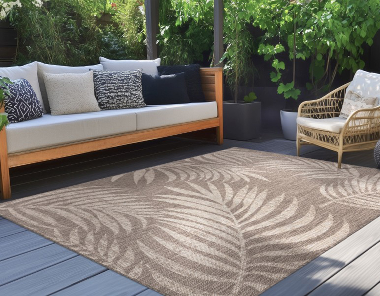 Kusový koberec CASA cas 607 Taupe 80x150CM - obrázok 2