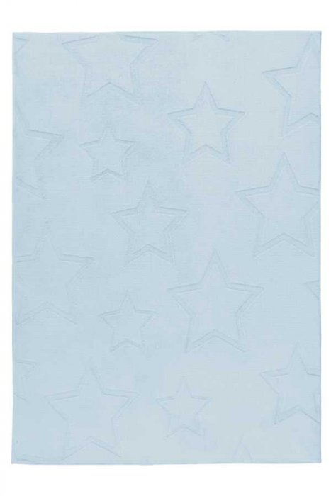 Detský koberec Bambi 304 3D- Blue 120x170CM  Hviezdy