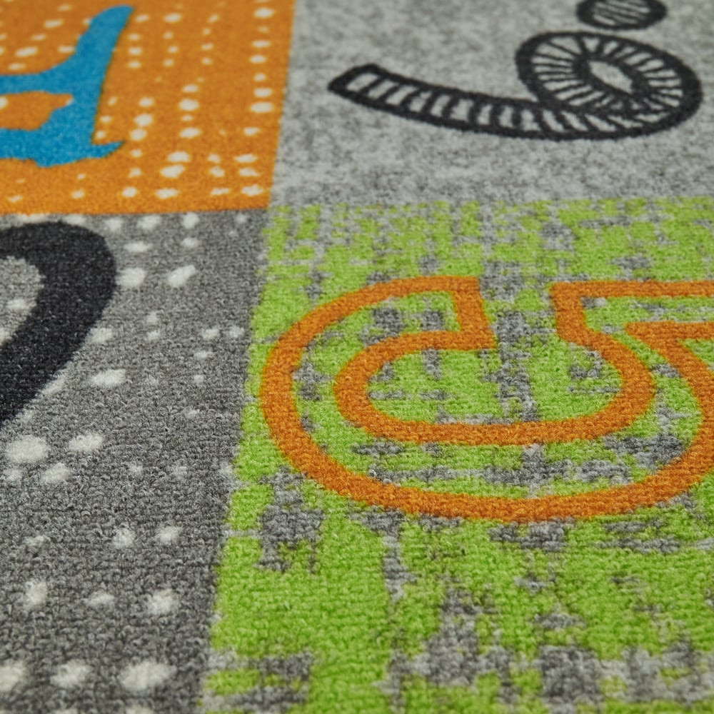 Detský metrážny koberec Alphabet 150 abeceda - obrázok 2