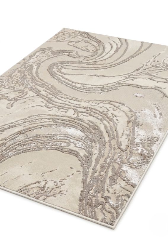 ELMAS T034B - kusový koberec 140x200cm béžový/krémový - obrázok 3