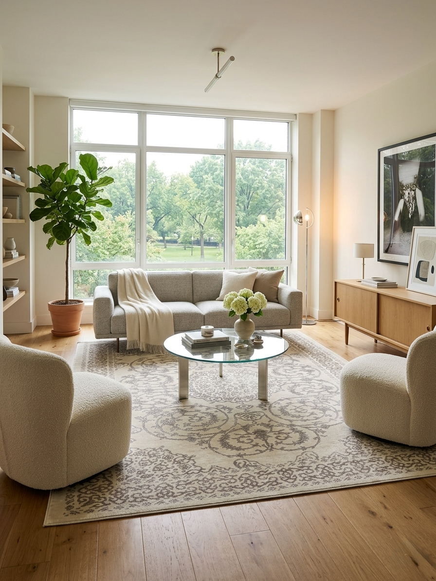 ELMAS T530A- kusový koberec 140x200cm krémový/béžový - obrázok 2