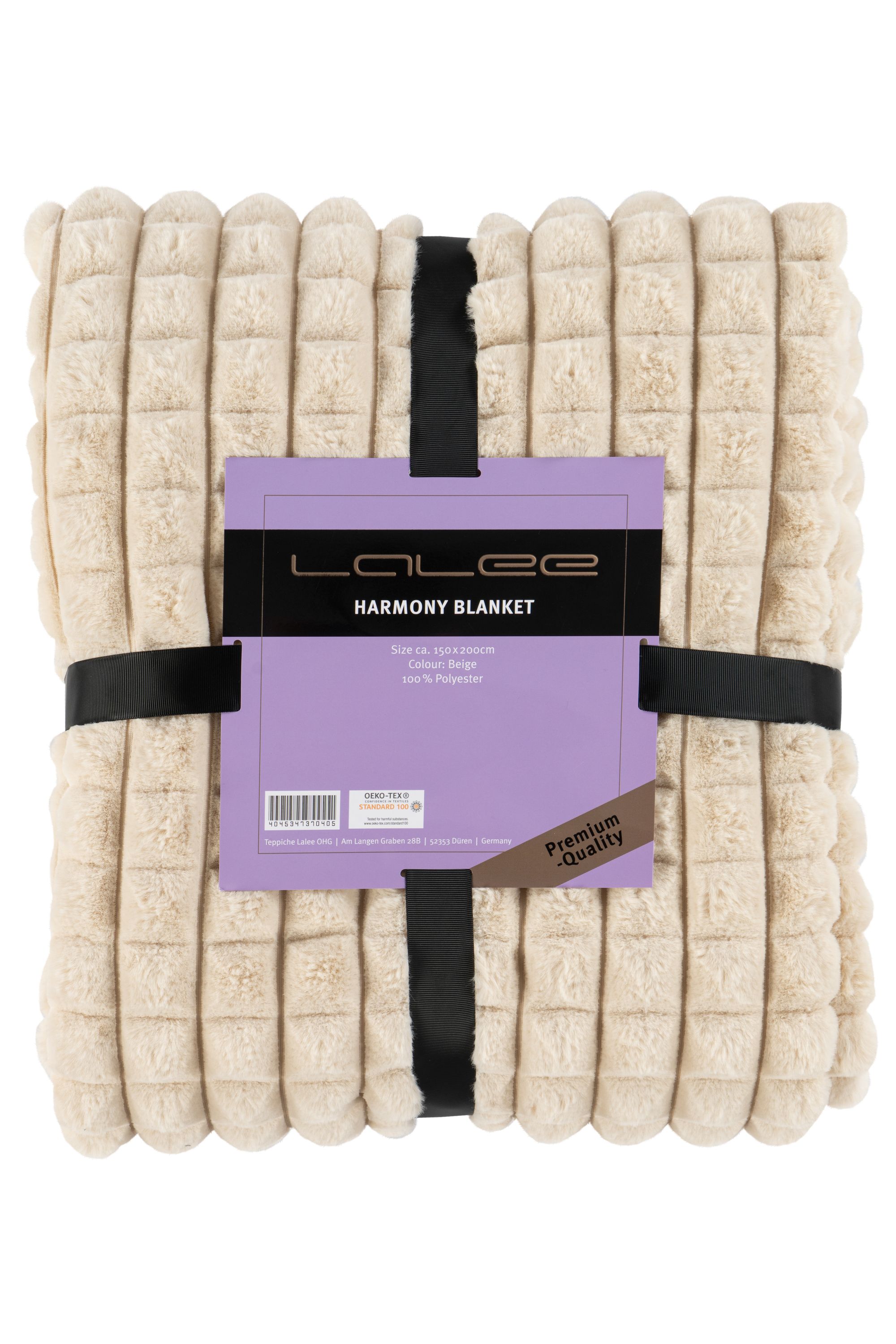 Luxusná deka HARMONY BLANKET – Lalee 150x200 beige/kremová