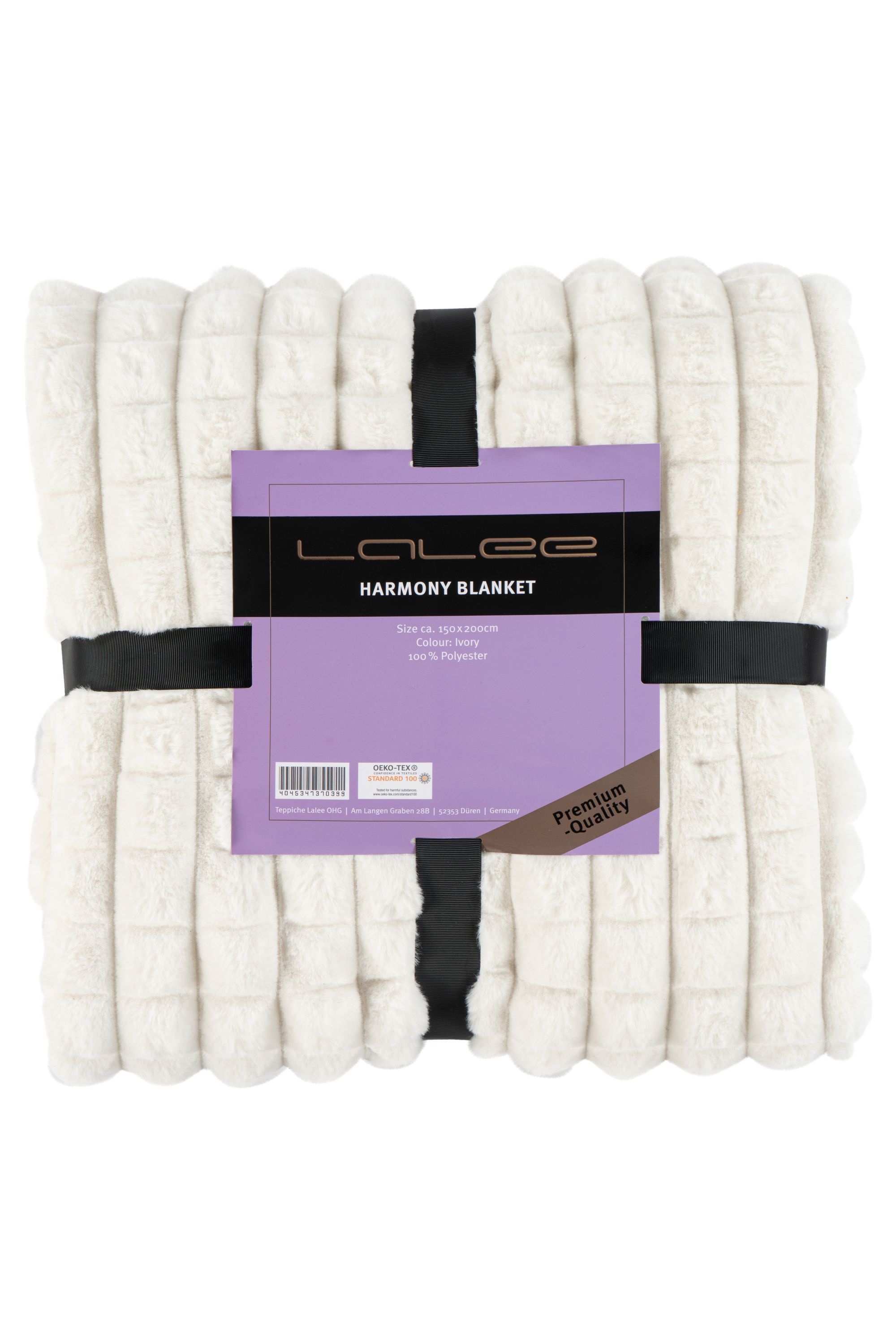 Luxusná deka HARMONY BLANKET – Lalee 150x200 ivory/slonovinová