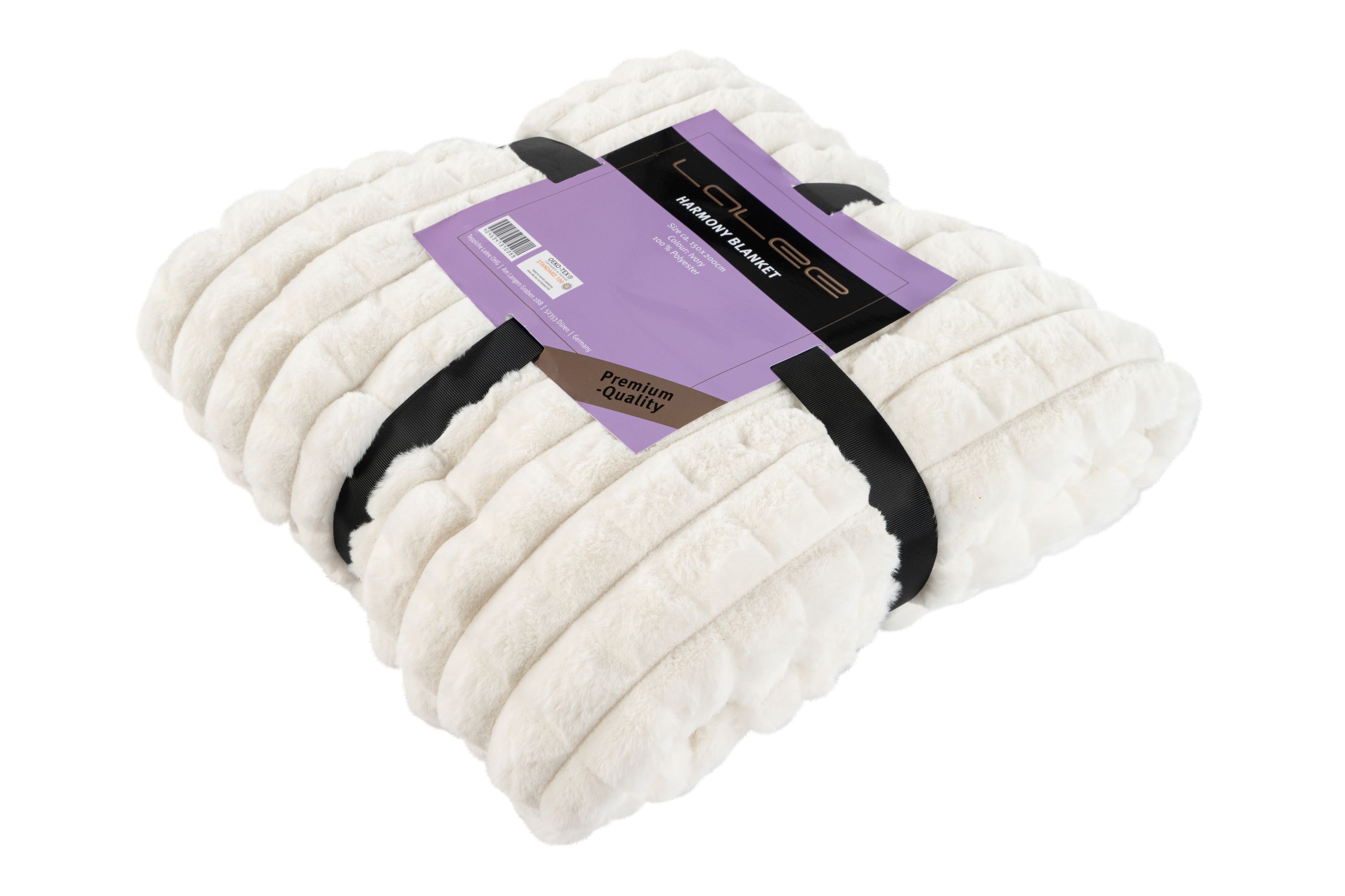 Luxusná deka HARMONY BLANKET – Lalee 150x200 ivory/slonovinová - obrázok 2