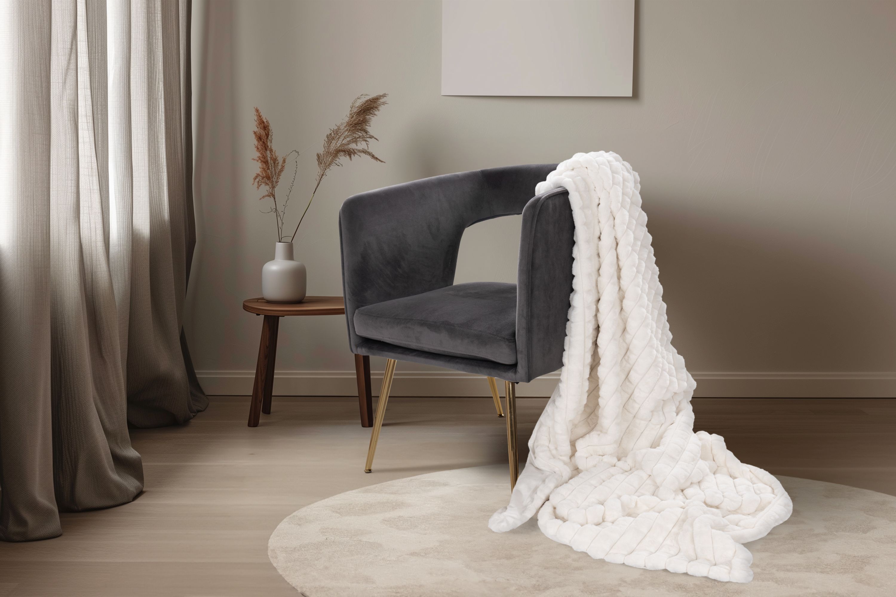 Luxusná deka HARMONY BLANKET – Lalee 150x200 ivory/slonovinová - obrázok 4