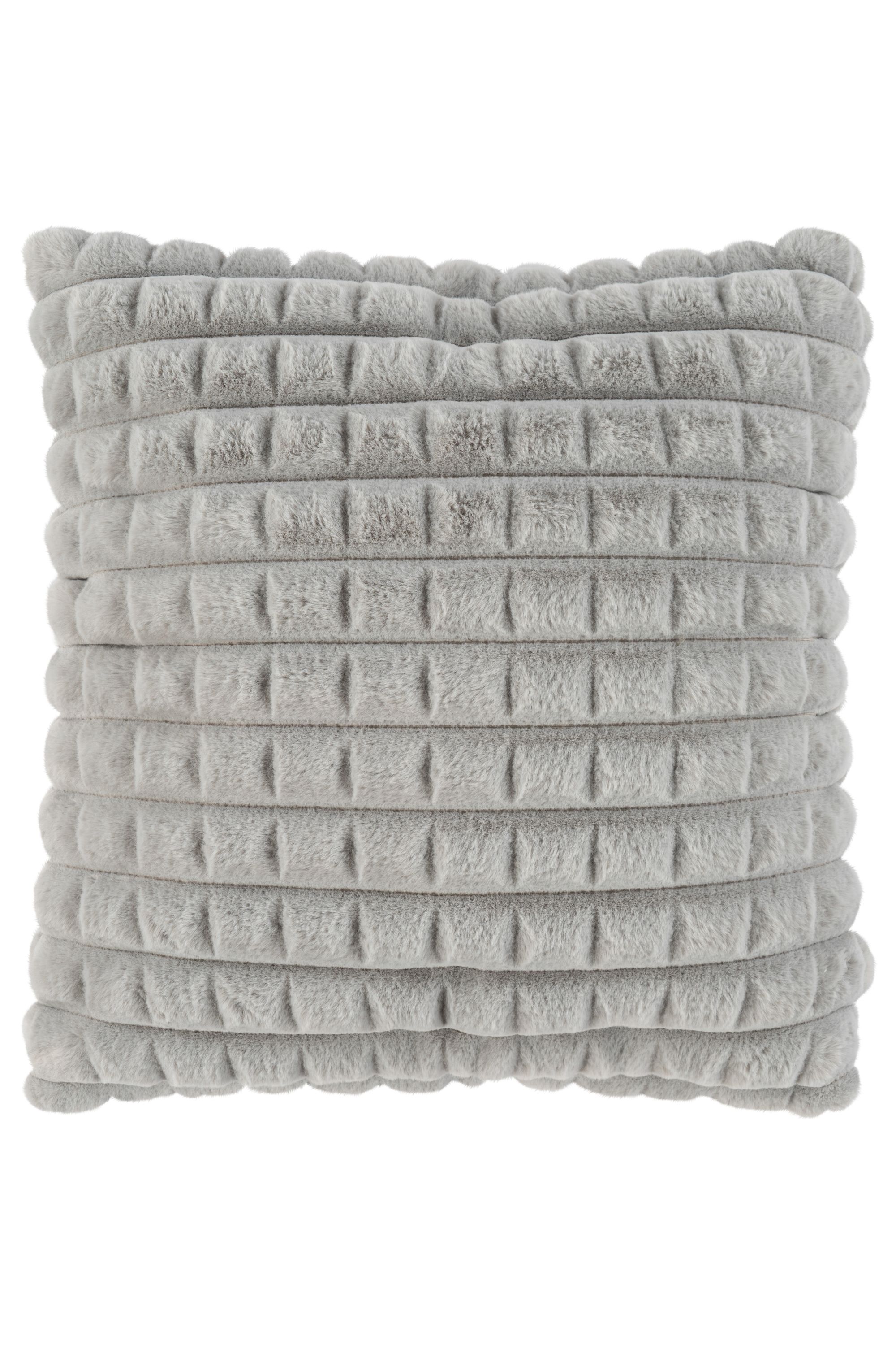Luxusný vankúš HARMONY – Lalee 45×45 cm silver/sivý