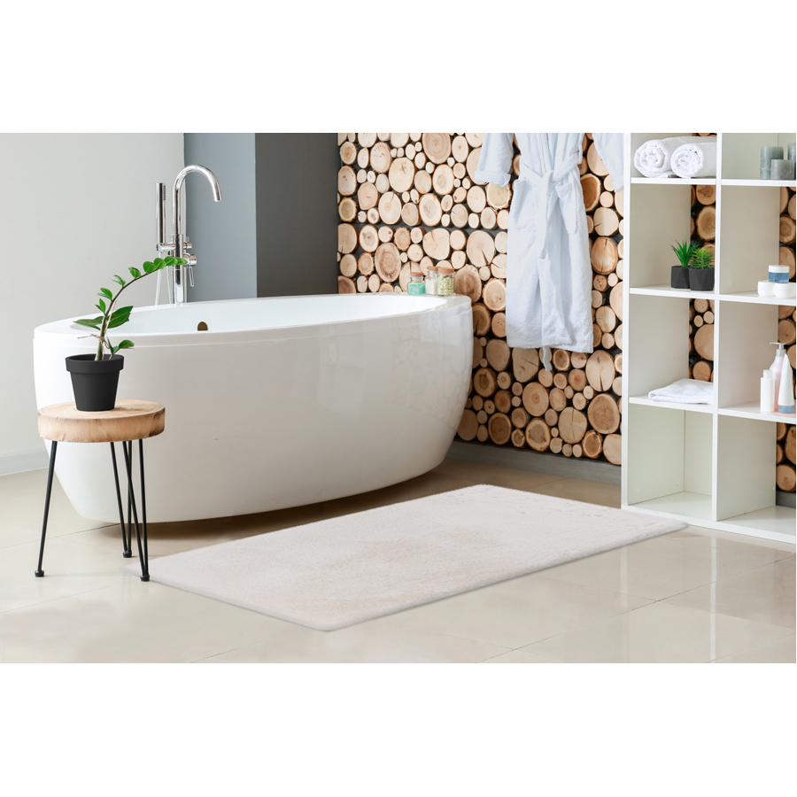 Kúpeľňová podložka HEAVEN MATS 40x60 CM biela - obrázok 4