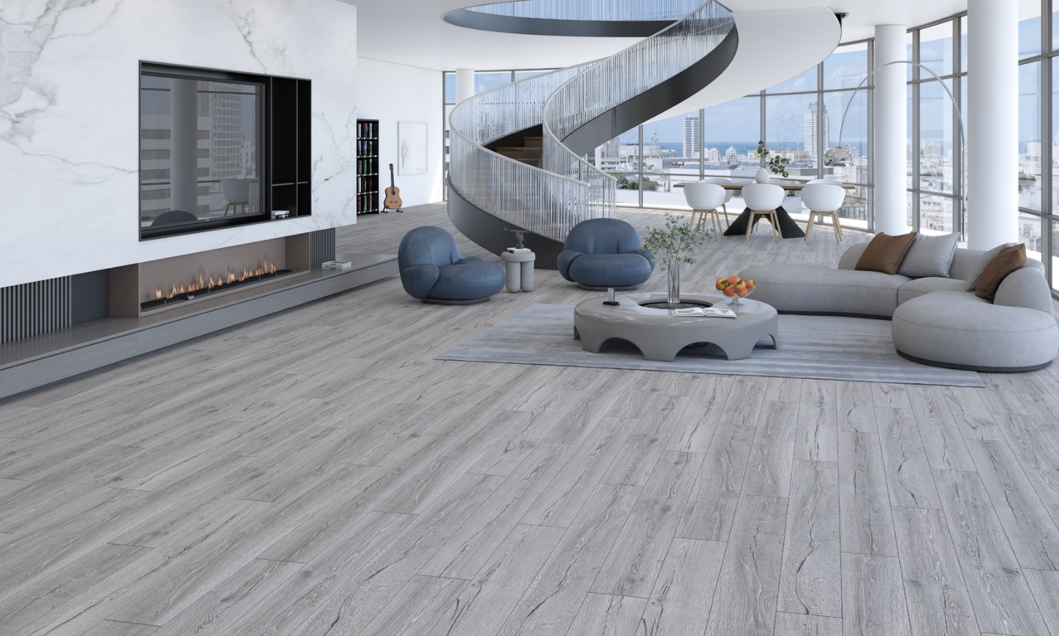 Laminátová podlaha  Seul -  AC5 8 mm – Varioclic Stilo - obrázok 2