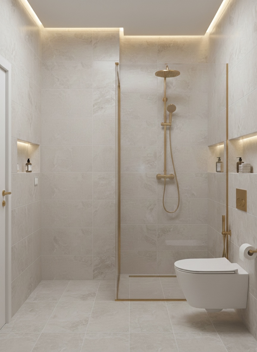 New Way MOCA BC – lesklý rektifikovaný keramický obklad 30×60 cm (odtieň E1) - obrázok 3