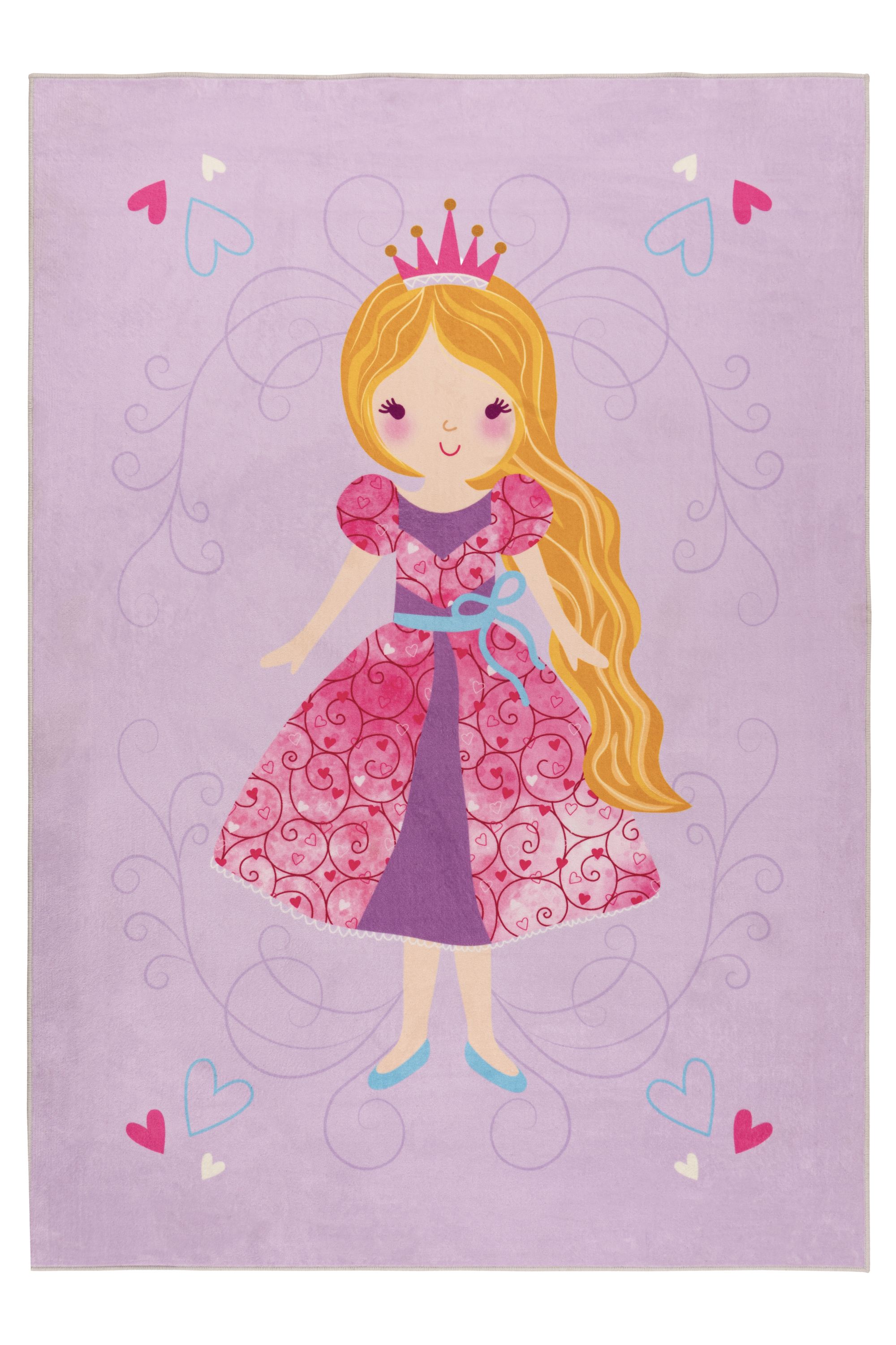 Detský kusový koberec Lalee Kids Joy201- Princezná 120x170CM