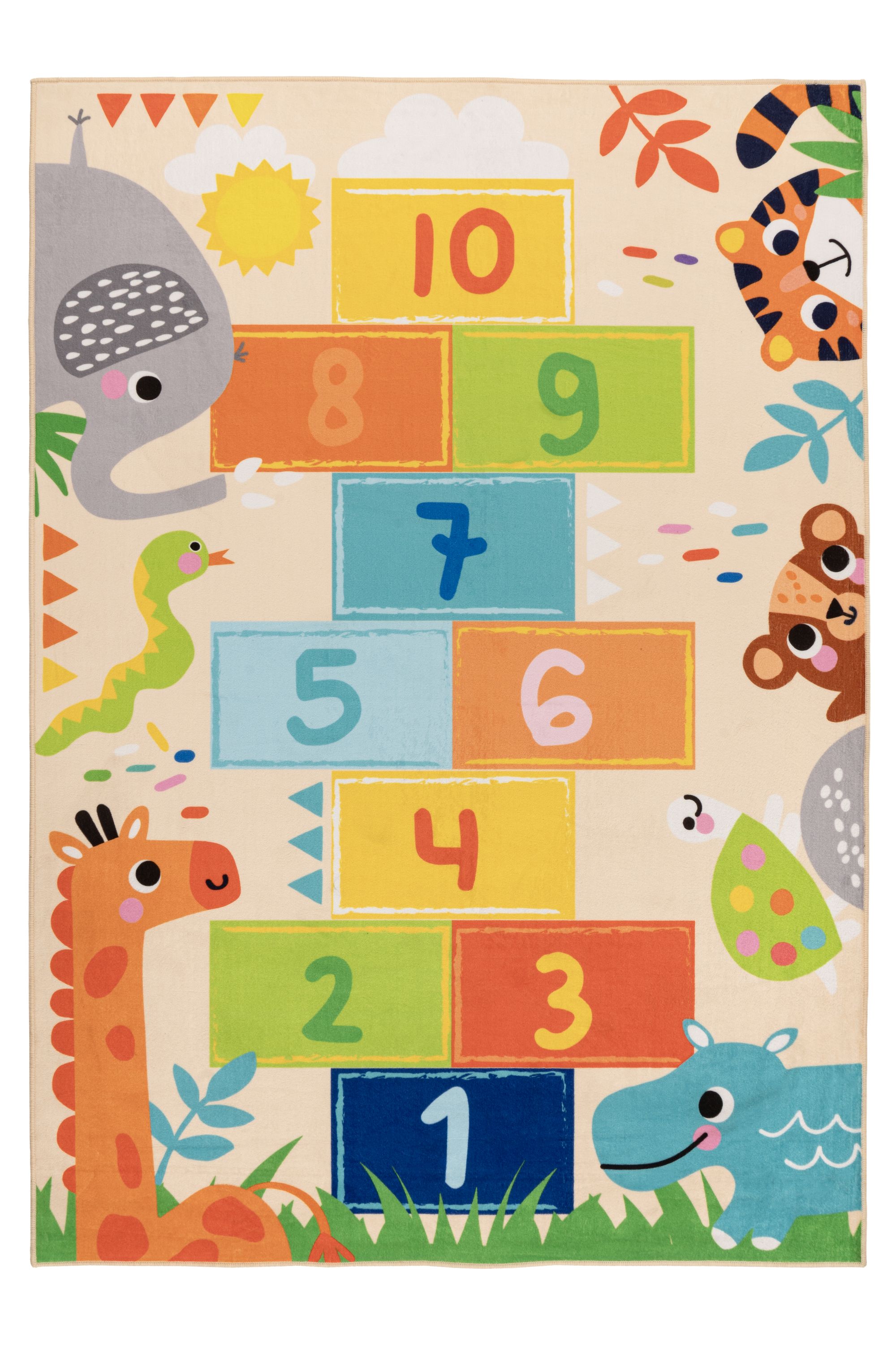 Detský kusový koberec Lalee Kids Joy209- skákacia škôlka 120x170CM