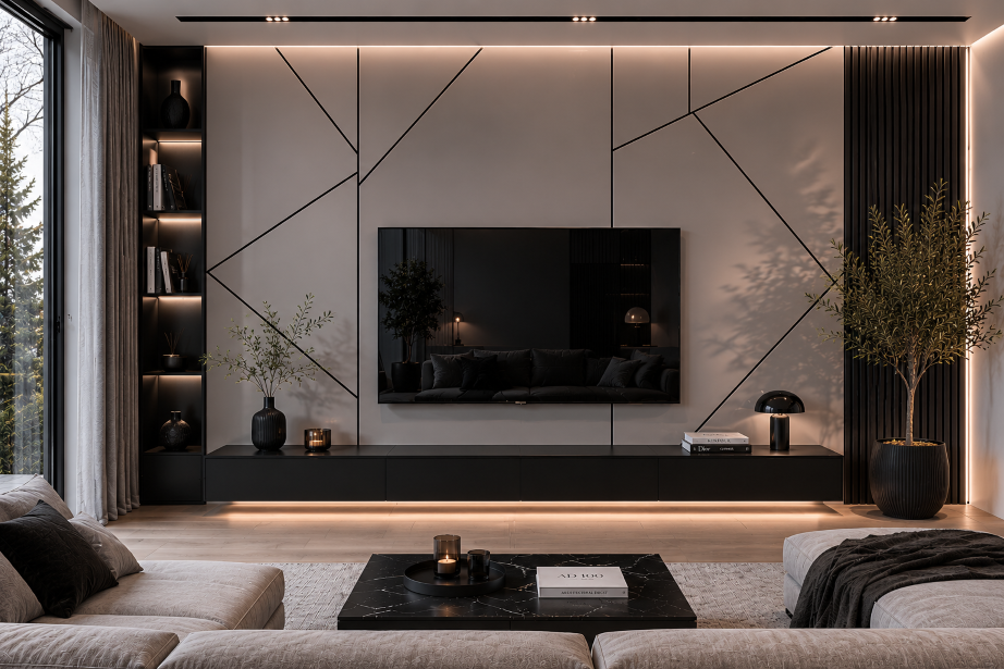 Karbónový stenový panel MEO CARBON 2,6x1,22 m - kašmír mat - obrázok 2