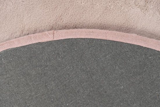 Kusový koberec Paradise ružový/powder pink Ø120CM - obrázok 3