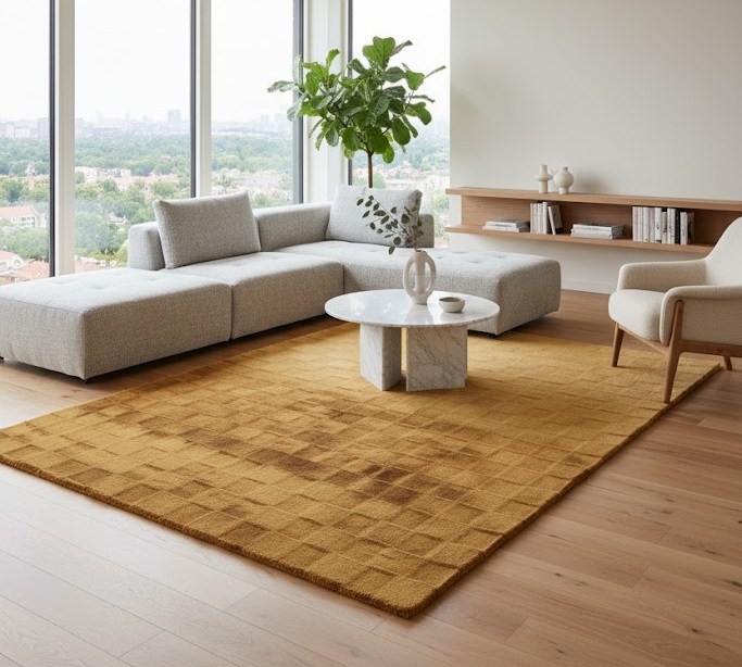 KUSOVÝ KOBEREC LALEE SOUL 600 AMBER (Horčicovo žltý) 80x150cm - obrázok 3