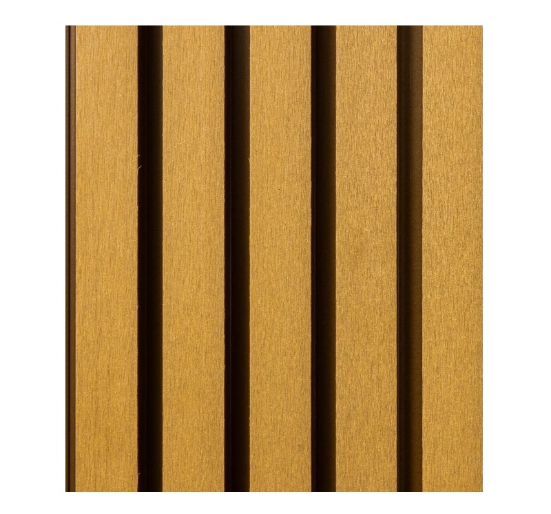 WPC fasádny obklad - Lamela, Svetlo hnedá/dub, 2900x219x26 mm