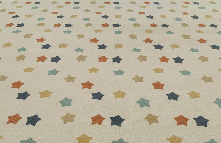 Metrážny koberec LUNA - hviezdy 4m - obrázok 2