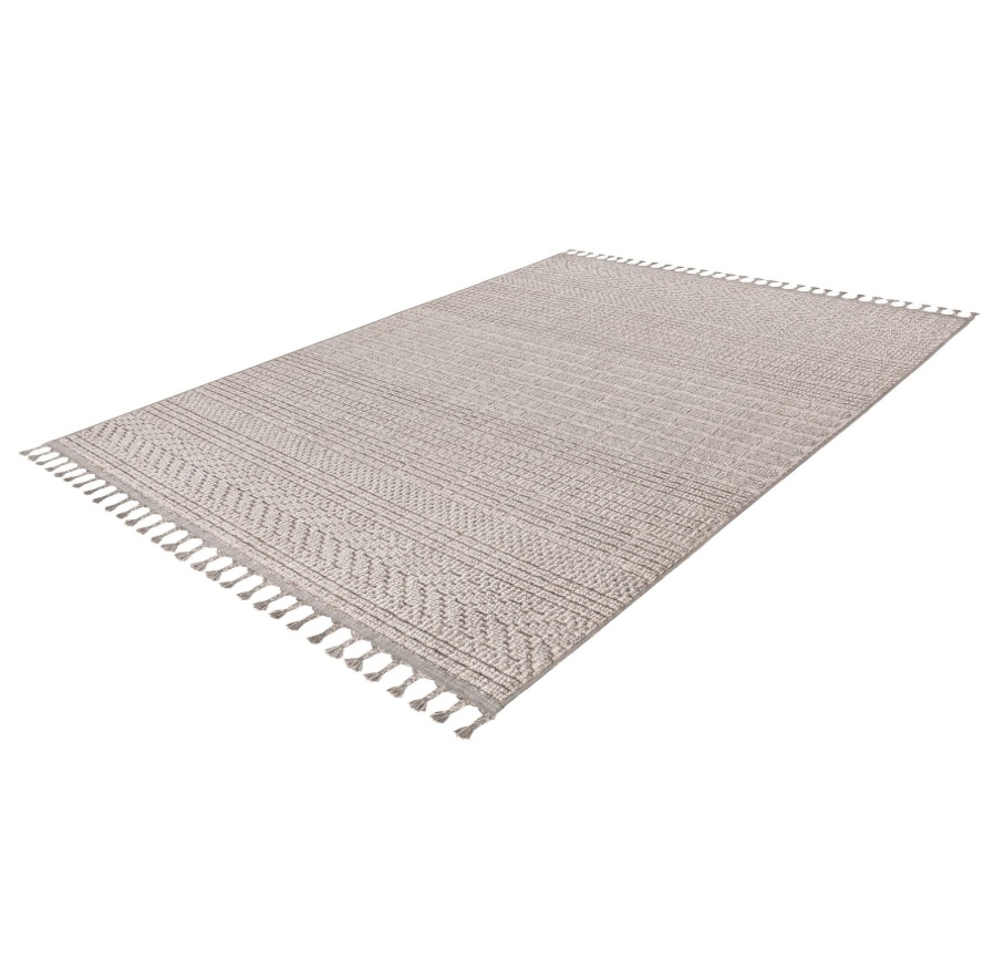 Kusový koberec Luxor 301 Silver- sivý 80x150cm - obrázok 2