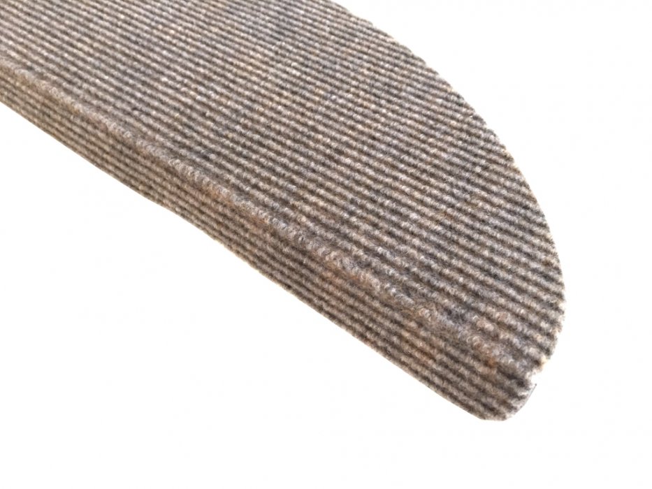 Nášľap na schody hnedý (24 x 65 cm) – Polkruh - obrázok 2