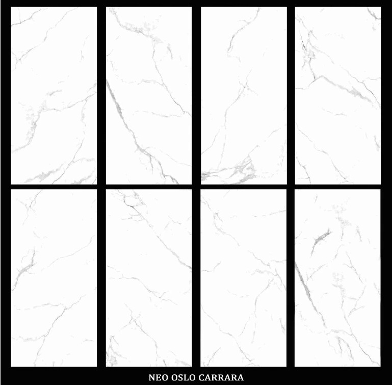 Keramická dlažba NEO OSLO CARRARA 60×120 cm POLER. LESK - obrázok 3