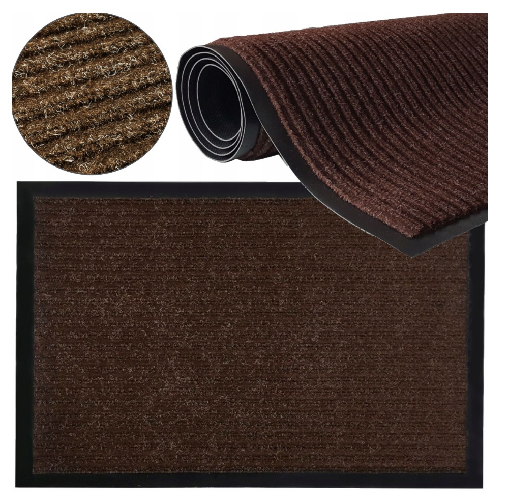 Rohož Protektor – Hnedá/Čierna 40x60CM - obrázok 3