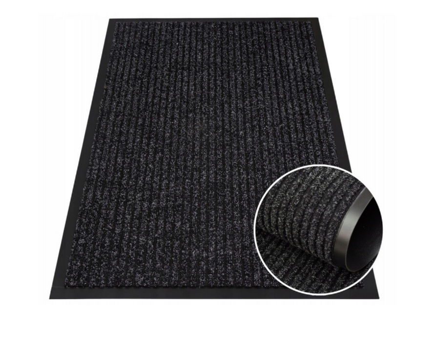 Rohož Protektor – Hnedá/Čierna 80x120 CM - obrázok 3