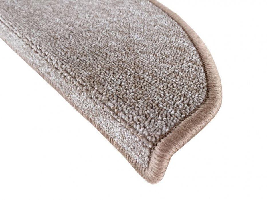 Koberec na schody Astra – Polkruh, béžový, 24 × 65 cm - obrázok 2