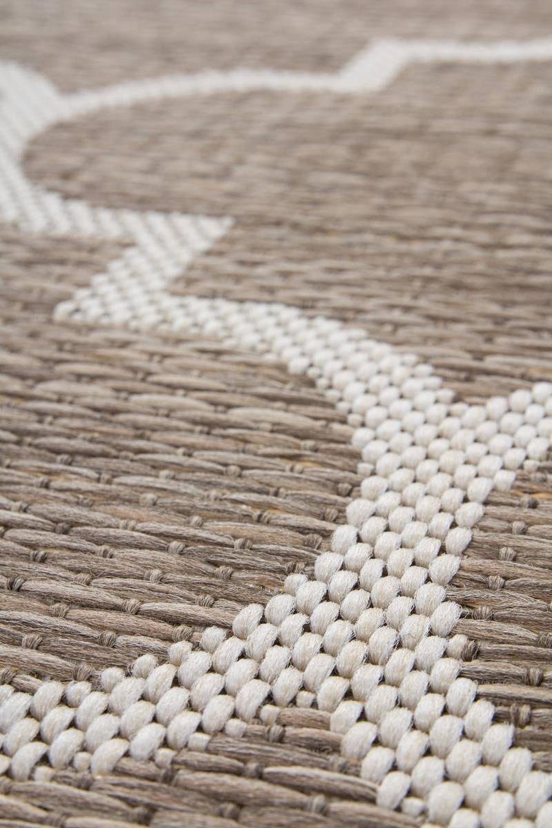 SUNSET tvary  hnedá/krémová (brown/beige) Kusový koberec 80x150CM - obrázok 3