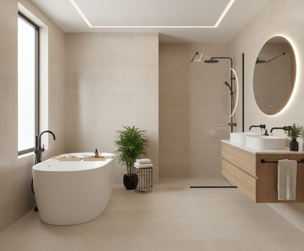 New Way ZORIN BEIGE REKT. 60x60 161025 A1 - obrázok 2